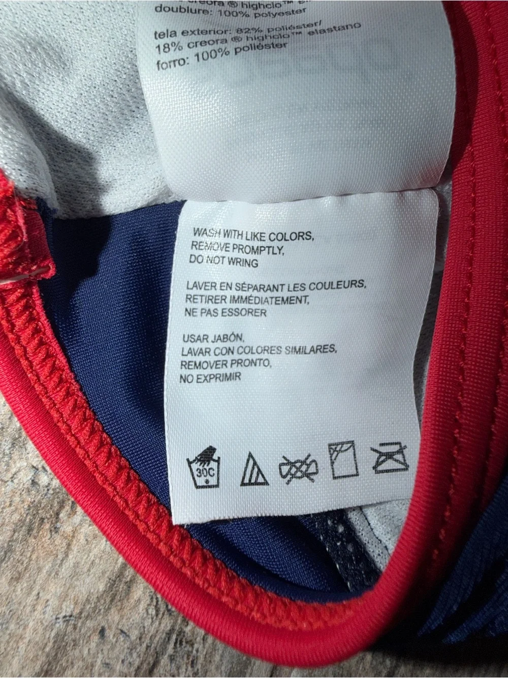 Speedo Girls Patriotic Star Swimsuit Size 6